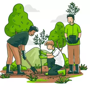 Promoting Environmental Stewardship and Leadership: Empowering Youth Through Tree Plantation
